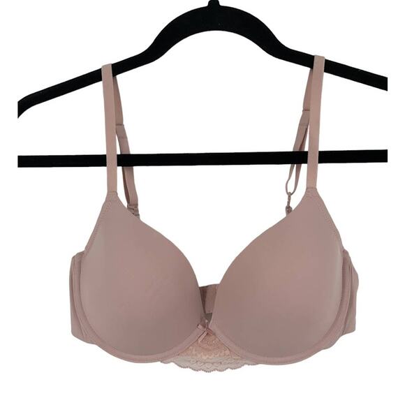 Skarlett Blue T-Shirt Bra Minx Plunge demi size 34C - Picture 2 of 4